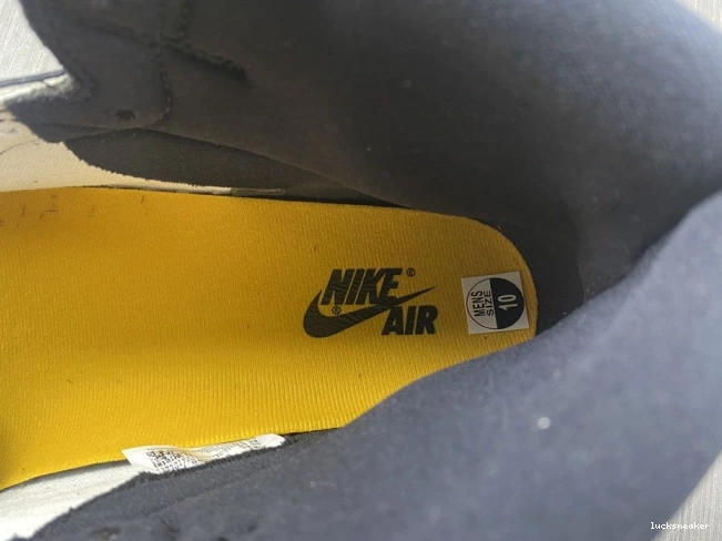 Rep LUCY Yellow High OG Jordan Air Toe 1 555088-711 0823